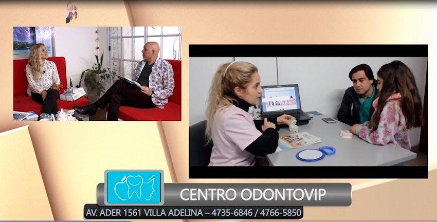 La odontóloga Viviana Schiaretti explica el sistema MyoBrace