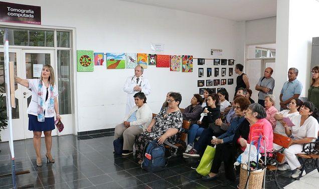Enseñan a comer saludable en el Hospital de Boulogne