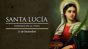 13 de Diciembre: Santa Lucía