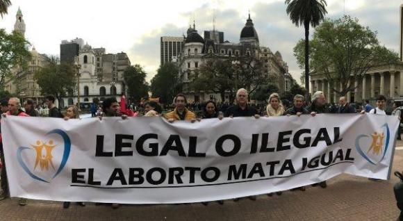 27S de 2017 Miles de argentinos se manifestaron a favor de la vida