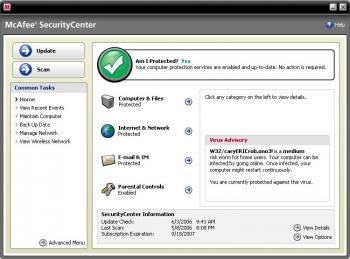 Mcafee total protection retail 2008-v8.7i full