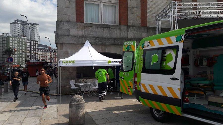 Operativo sanitario en la costa: La provincia dispuso de un helicóptero, 18 ambulancias y camionetas