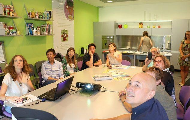 Gustavo Posse y Gabriel Sánchez Zinny visitaron la Fundación Educacional