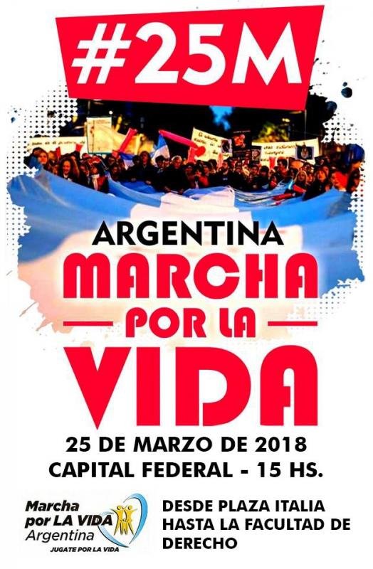 Marcha por la Vida 2018 #25M