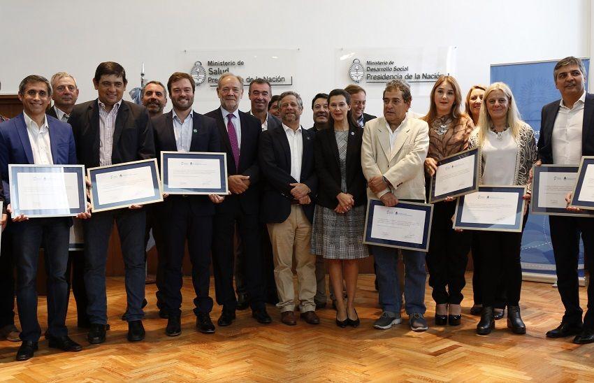 Se entregaron certificados a 20 Municipios Responsables en Salud de 11 provincias