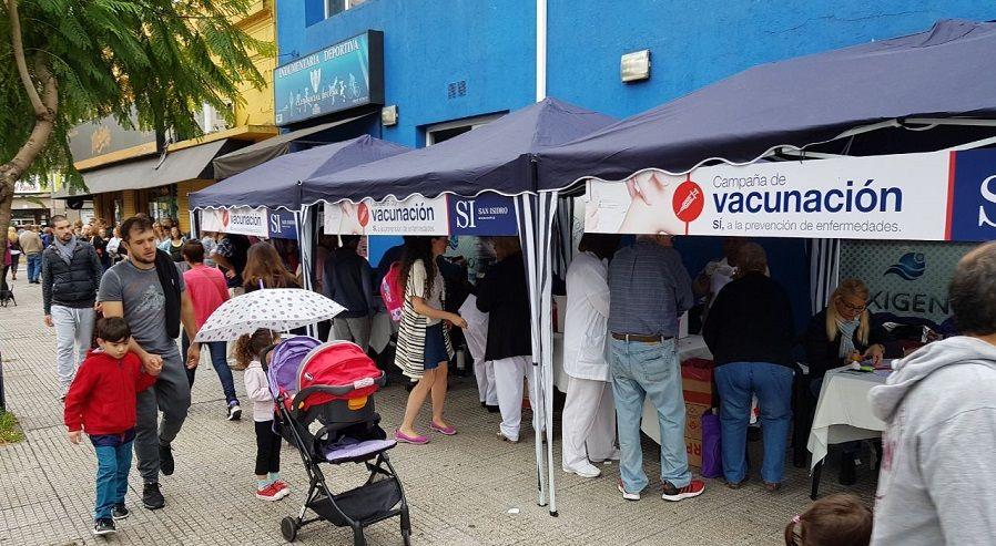 San Isidro: Comenzó la campaña gratuita de vacunación antigripal