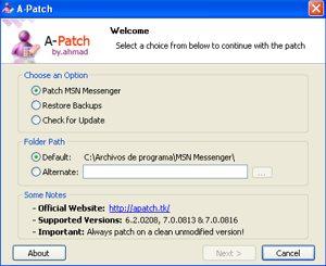 Windows live messenger 2009 + patch + msgplus 2009
