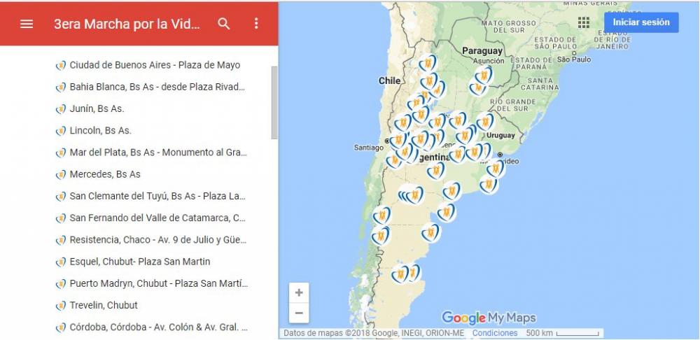 Buscá tu Marcha
