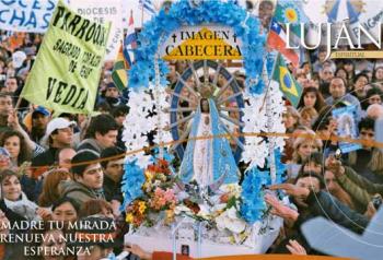 Multitudinaria peregrinación a luján