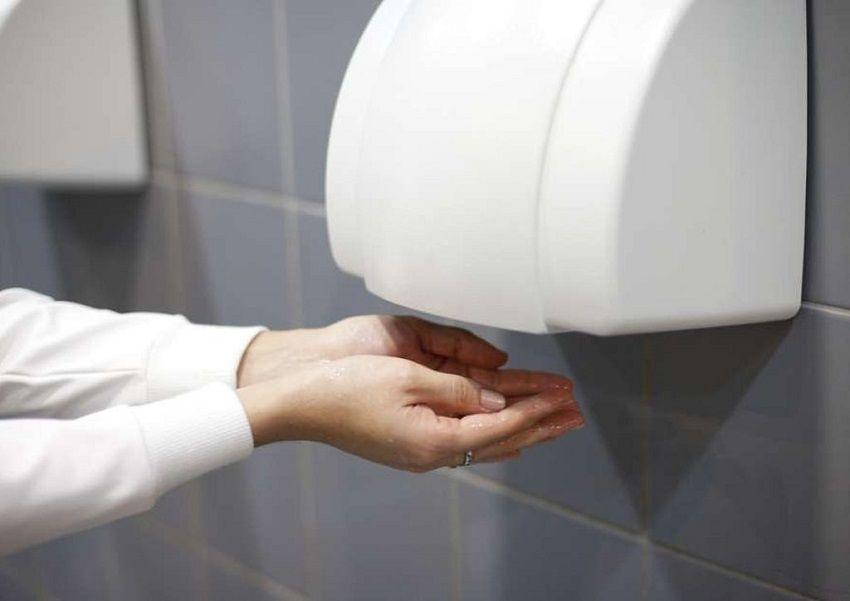Los secadores de manos pueden ser peligrosos para la salud
