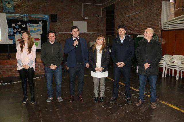 Posse y Sánchez Zinny, en el programa de nutrición en escuelas de San Isidro