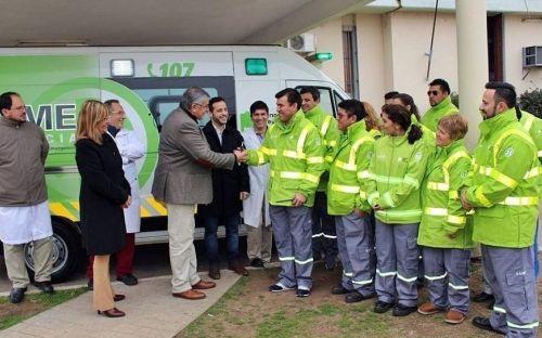 Con la implementación en Bragado, el SAME Provincia ya funciona en 60 distritos