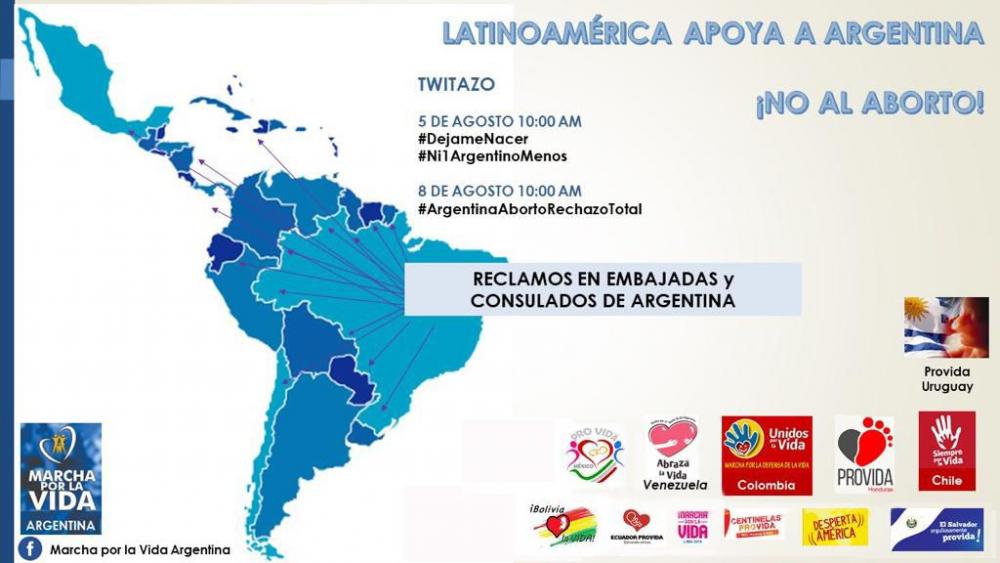 Latinoamérica apoya a Argentina
