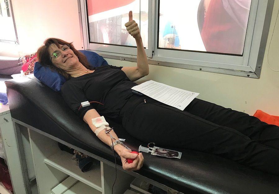 Cerca de medio centenar de personas “donaron vida” en la Plaza San Martín de Buenos Aires