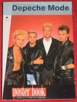 Depeche mode poster book - imperdible solo para fanáticos o coleccionistas!