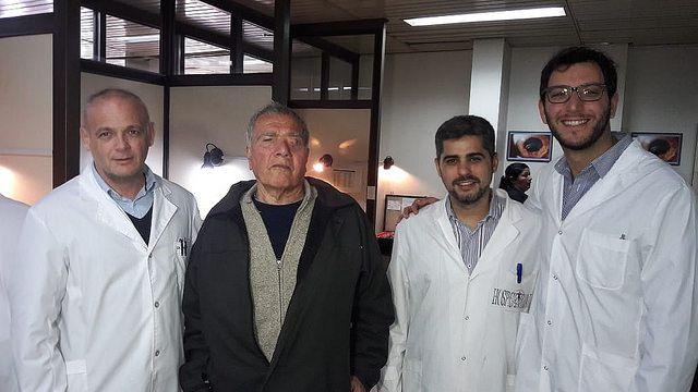 Recuperó la vista tras una operación de alto riesgo en el Hospital Central de San Isidro