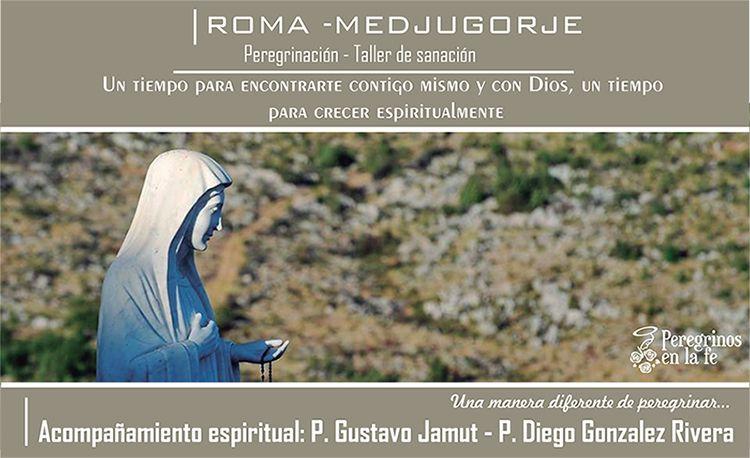 Peregrinación Medjugorje Roma Marzo 2019