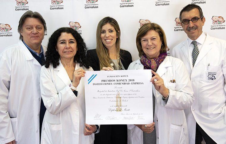 El Hospital Garrahan fue premiado por la Fundación Konex
