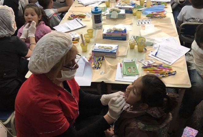 El Programa de Salud Bucal realizó actividades en escuelas por la Semana del Bienestar