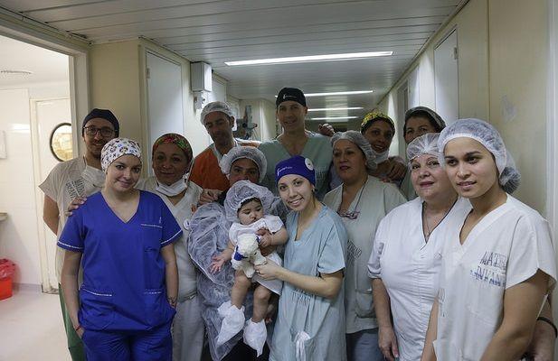 San Isidro: Martina, otra bebé con sonrisa nueva tras una cirugía de labio leporino