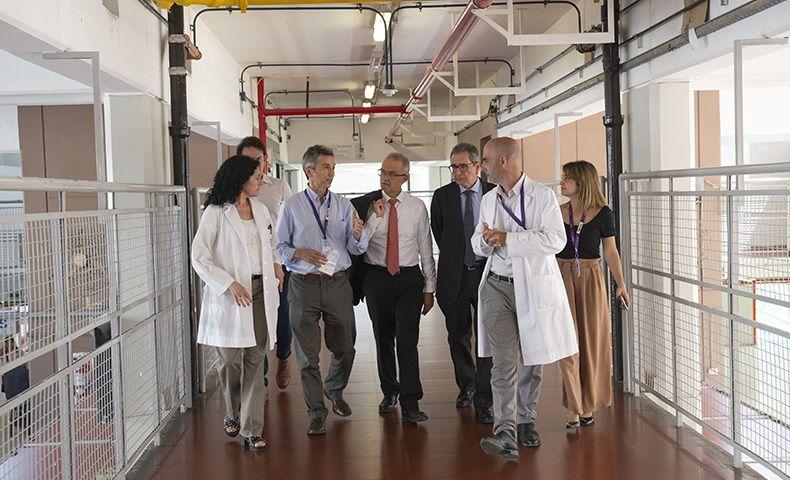 Una comitiva de uno de los hospitales de niños más importantes de Europa visitó el Hospital Garrahan