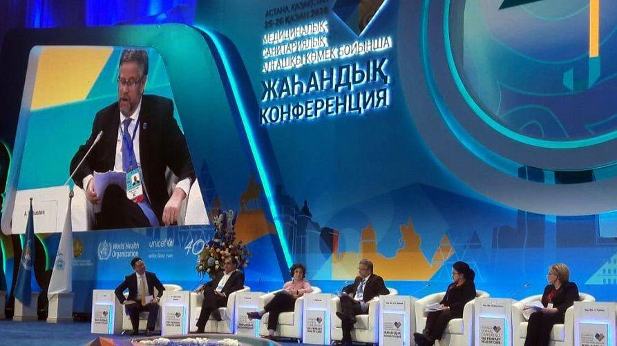 Rubinstein inauguró la Conferencia Internacional sobre Atención Primaria de la Salud