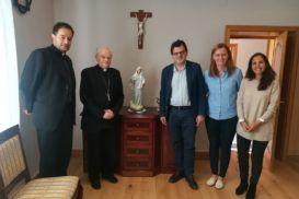 Miembros de la Fundación Centro Medjugorje fueron recibidos por Mons. Hoser