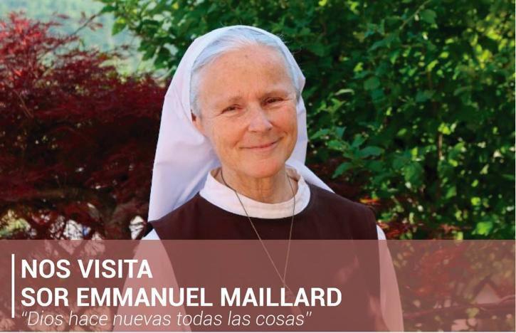 ¡Sor Emmanuel en la Argentina y Uruguay a fines de noviembre!