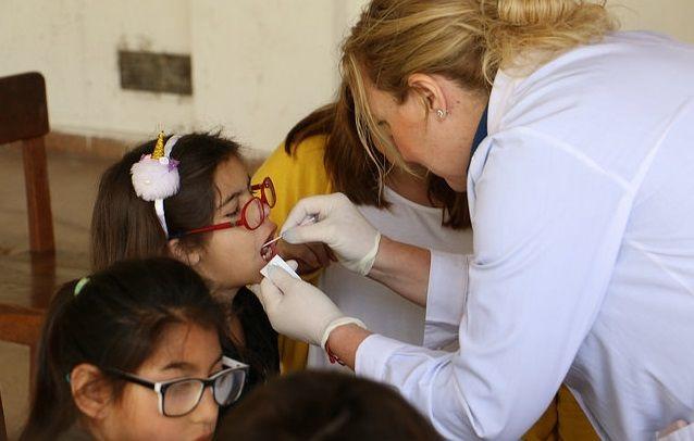 San Isidro: Programa de salud bucal para disminuidos visuales