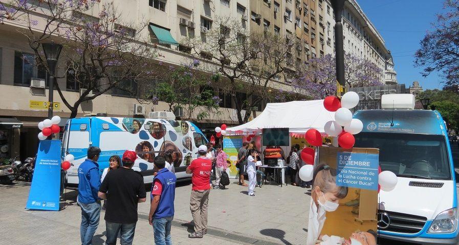 Realizarán acciones para la prevención del cáncer bucal en el Obelisco