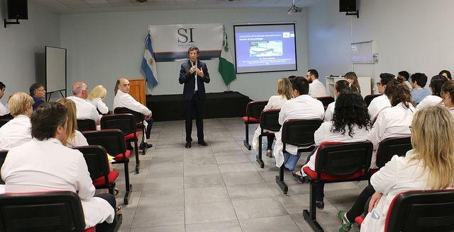 Posse abrió las jornadas científicas anuales del Hospital Central de San Isidro