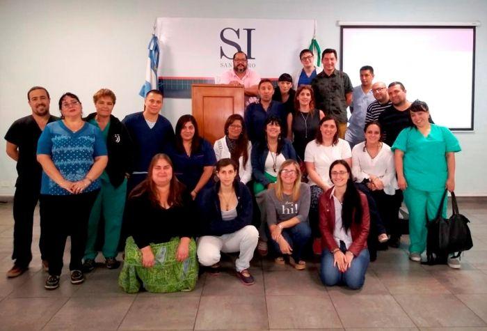 CUCAIBA capacitó en procuración de órganos y tejidos en el Hospital Central de San Isidro