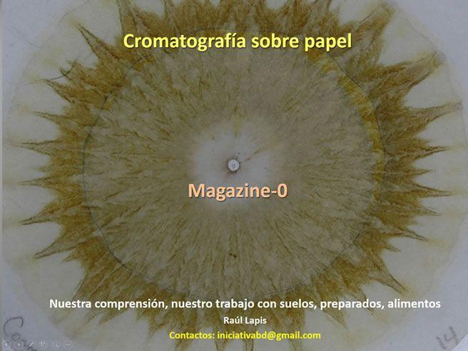 magazine 0 - Cromatografía sobre papel