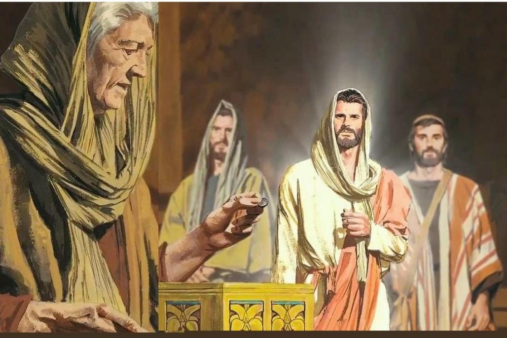 LA LIMOSNA DE LA VIUDA (Dom.32)