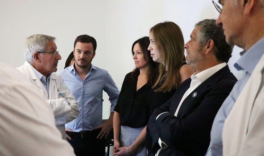 Se inauguró espacio para el angiógrafo que entregó Salud en el Hospital El Cruce