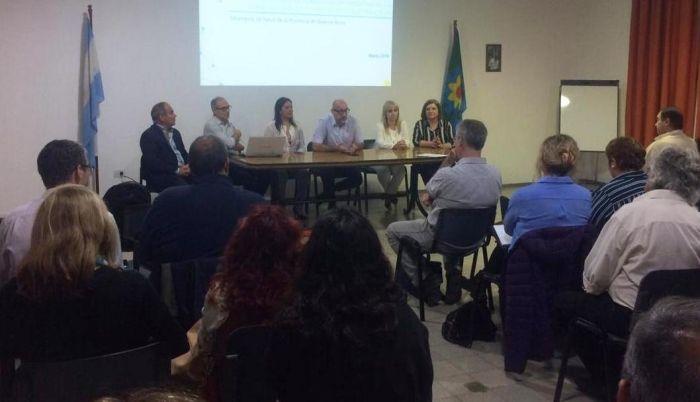 Encuentro de directores de Regiones Sanitarias en el hospital El Dique