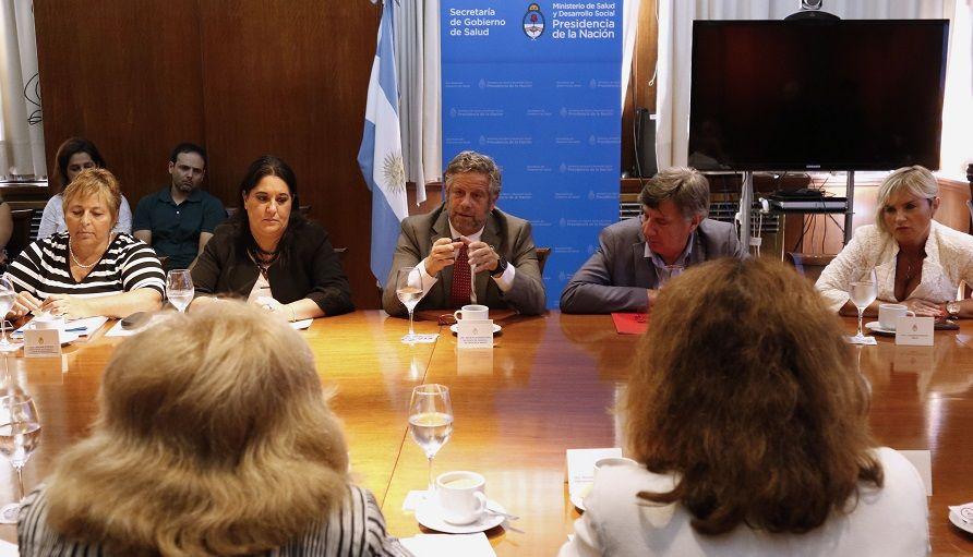 Rubinstein recibió a misión de la OMS que evaluará la eliminación del paludismo en el país