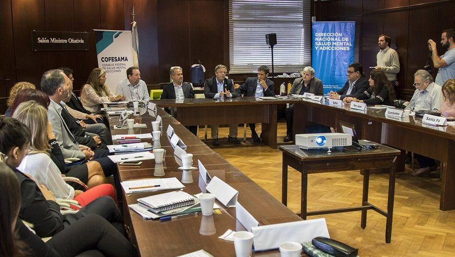 Referentes provinciales de salud mental y adicciones participan de la primera reunión del año del COFESAMA