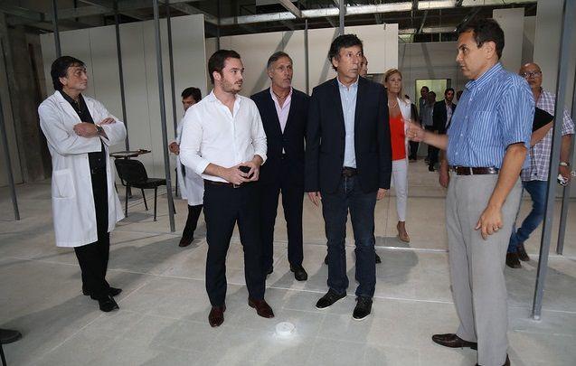Posse y Scarsi recorrieron las obras del Hospital Materno Infantil de San Isidro