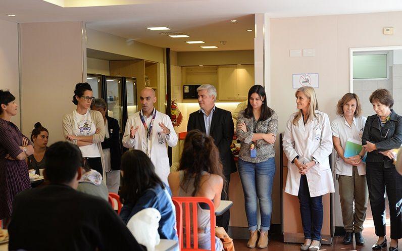 Se renueva la Sala Familiar dentro del Hospital Garrahan