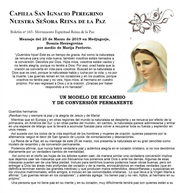 Boletín mensual - abril 2019