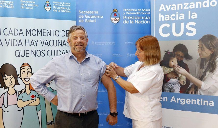 Nación lanzó la campaña de vacunación contra la gripe 2019
