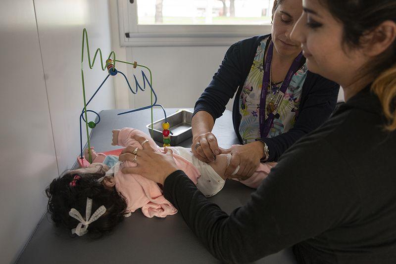 El Hospital Garrahan ya aplicó casi 4.700 dosis de vacuna antigripal