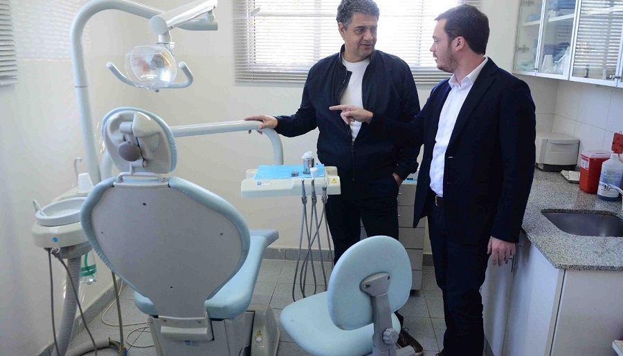 Scarsi y Jorge Macri pusieron en marcha la red de Salud AMBA en Vicente López