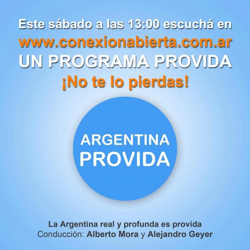 UN PROGRAMA ABIERTAMENTE PROVIDA LLEGA A LA RADIO