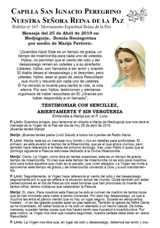 Boeltín mensual - mayo 2019