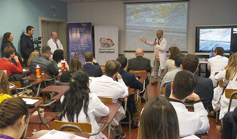 Comenzó el curso en trasplante hepático pediátrico del Garrahan para América Latina