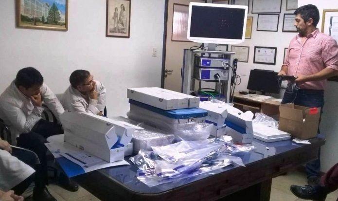 El hospital San Roque sumó equipos para realizar cirugías laparoscópicas