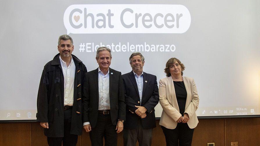 Lanzaron el Chat Crecer para asesorar durante el embarazo y en el primer año del bebé