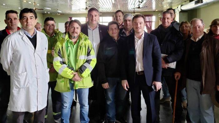 Scarsi visitó Luján y sentó las bases para llegada del SAME Provincia